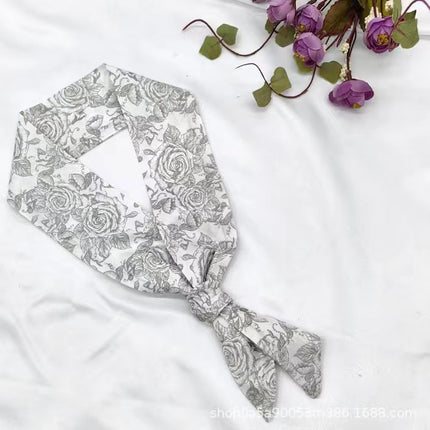 New Chinese Ink Bamboo Scarf Antique Hair Belt Hanfu Accessories Long Hair Accessories Elegant Smart Tied Ponytail Ribbon