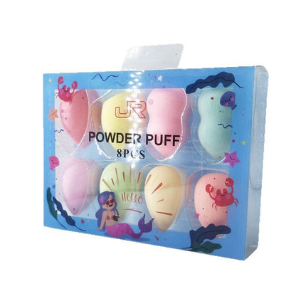 Pvc Boxed Beauty Egg Wholesale Non-Eating Powder Makeup Egg Gourd Sponge Wet and Dry Powder Puff Factory Direct Sale