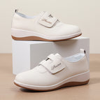 Beige velcro flats - upgraded version / 35