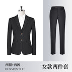 Black jacket + pants (female) / S