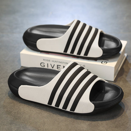 Men's Four-bar Cross-border Shit Slippers Men's Home New Bathroom Slippers slippers
