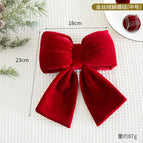 Gold velvet bow (medium size)