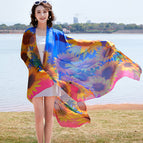 Imitation silk towel -25# / 200-135cm