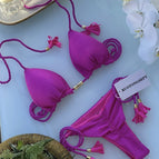 S01416 rose pink swimsuit / S