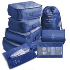 Navy Blue (Seven-Piece Cosmetic Bag)