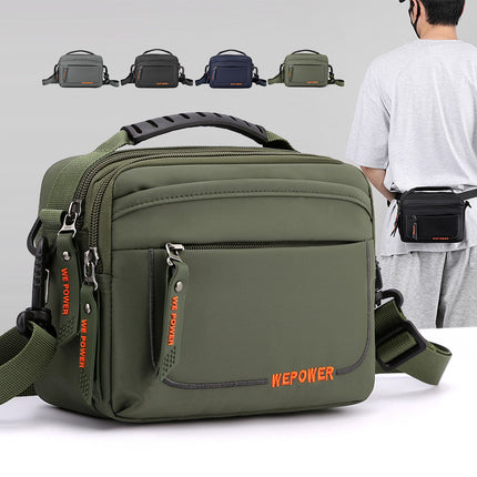 Men's Bag Oxford Cloth Shoulder Bag Men's Crossbody Bag Casual Canvas Bag Men's Bag Backpack Small Bag Business Briefcase