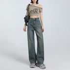 Cement gray trousers / XS