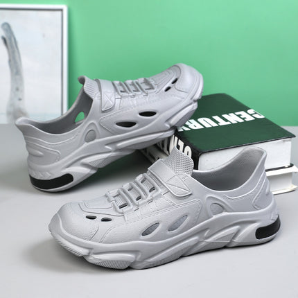 [Foreign Trade Explosions] Men's Driving Cave Shoes Summer Non-slip Deodorant Beach Slippers Driver Sandals Men's Outer Wear