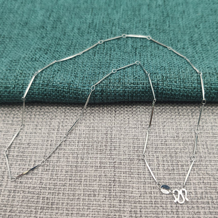 silver necklace wholesale non-fading ladies clavosin chain Joker simple pendant chain with chain niche jewelry
