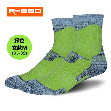 【Clearance】Autumn and Winter Outdoor Sports Hiking and Skiing Socks, Towel-Soled Trekking Socks, Mid-Calf Unisex Version Without L