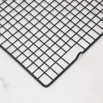 Baking Tools Small size large cake cold rack black non-stick cold drying net bread cooling rack square baking net