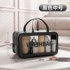 Portable toiletry bag [medium size] black