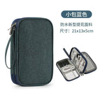 Double layer navy blue