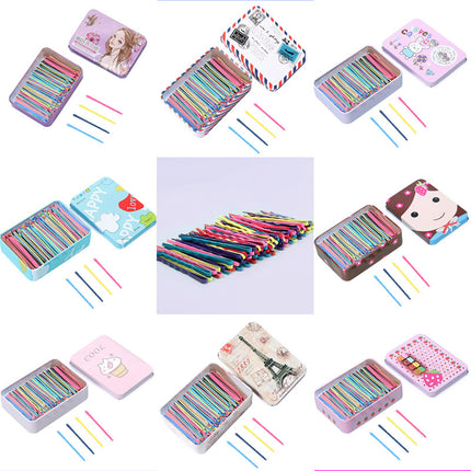 Color macaron color bangs clip hair clip side clip broken hairpin rainbow small clip girl essential clip