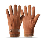 Suede ribbon three ribs [camel] / One size fits all