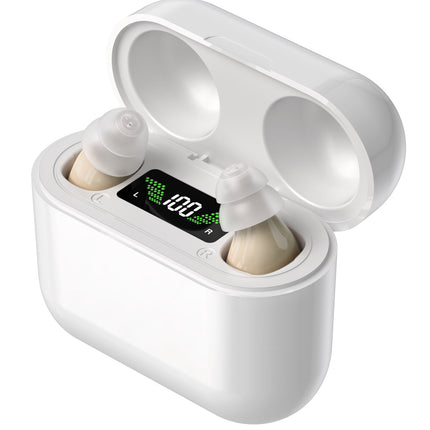 Cross-border in-the-ear digital hearing aid sound amplifier sound collector mobile charging bin hearing aid