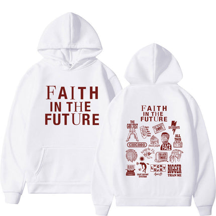 Faith in the Future 2024 Tour Concert Hoodie Men Fashion Vin