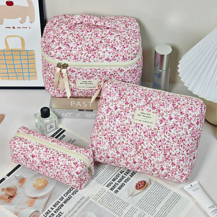 Large-Capacity Partitioned Makeup Bag, High-End Portable Storage Bag, Wholesale in Stock, Exclusively for Cross-Border Sales, Supports Labeling and Dropshipping