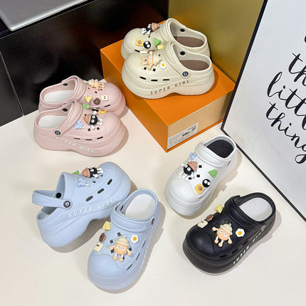 Women's Summer 2025 New Style Slippers for Home Indoor Bathroom Anti-Slip and Deodorant Thick-Soled Eva Slippers for Outdoor Wear