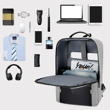 [Low Price Big Sale] Cross-Border New Computer Bag Men's Business Casual Multifunctional Backpack USB Charging Large Capacity