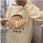 Hooded Dumbo Sweatshirt-White (Not fleece-lined) / 3XL