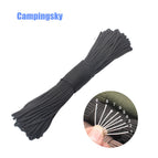 10-core multifunctional umbrella rope Black
