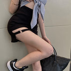 Black [spring and summer thin style] / S