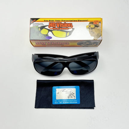 Anti-Uv, Windproof, Labor Protection Glasses, Anti-Splash, Anti-High Beam, High-Definition Polarized Night Vision Goggles, Driver's Sunglasses
