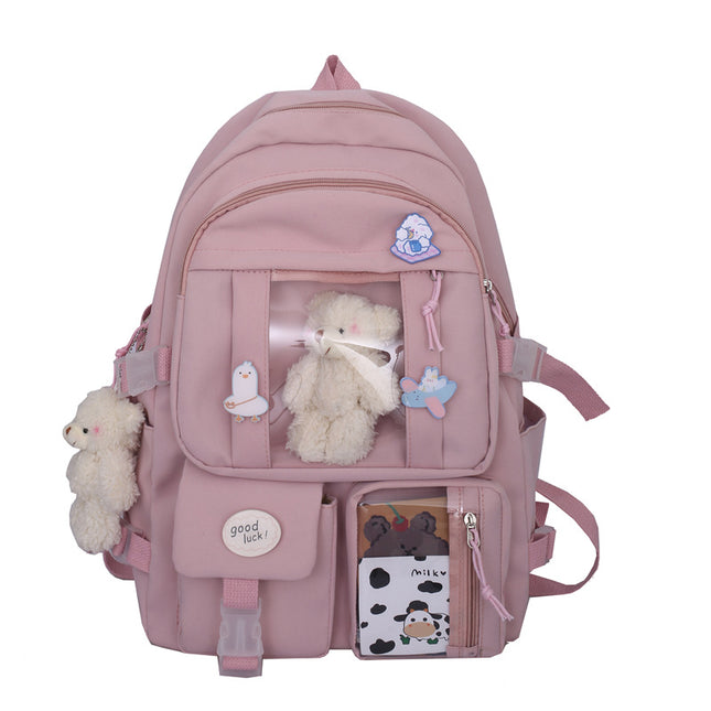 Japanese-Style Ins Anime Convention Large-Capacity Casual Girl Backpack Student School Bag