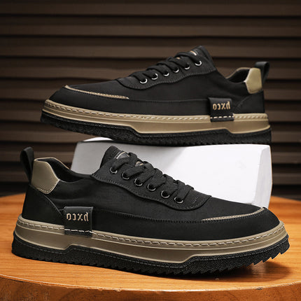 Men's Shoes Fashion Spring and Summer Breathable Cloth Shoes Old Beijing Ice Silk Cloth Explosions Trendy Board Shoes Sports Men's Casual Shoes