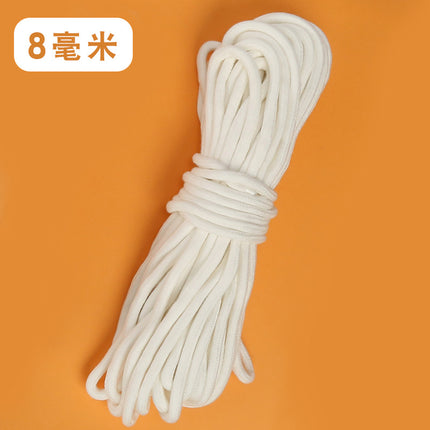Absorbent Cotton Rope Hydroponics Self-priming Lazy Flower Pot Green Diet Thick and Thin Core Polyester Cotton Belt Rope Decorative Tapestry Rope