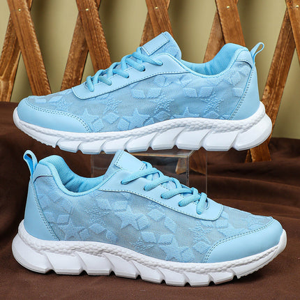 Jinjiang Cold Sticky Shoes Mesh Breathable Casual sneaker Soft Sole Comfortable Outdoor Running Shoes Fashionable All-match White Shoes