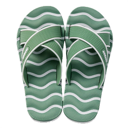Plus Size Men's Home Slippers, Non-Slip Bathroom Couple Slippers, Massage Leisure Outdoor Beach Trendy Slippers for Men