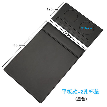 Wholesale a4 business leather meeting signing tablet clip hotel contract signature document magnetic Menu Pad clip