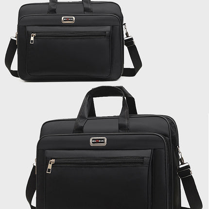 Portable shoulder notebook tablet computer bag 15 inch office travel student printing large capacity wholesale computer bag