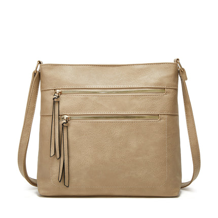 New Cross-Border Extra-Large Capacity Crossbody Bag, Fashionable, Simple, Retro Tote Bag, Foreign Trade Shoulder Bag, Women's Bag, Ladies' Bag