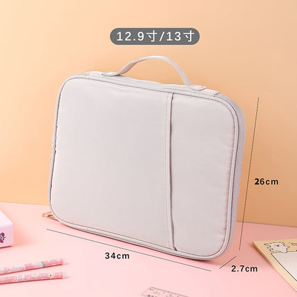 iPad Tablet PC Bag High-end Sense Male and Female Student Universal Portable High-value Computer Protection Bag Portable Lightweight