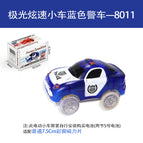 8011 - aurora speedster - police car blue (battery not included) - color box packaging