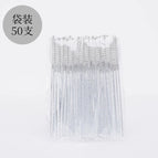 Crystal eyelash brush white (50 pieces)