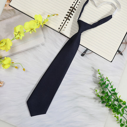 Japanese-Style Jk Tie for Women, College Style, Lazy No-Tie Black Red Student Casual Gray Small Tie Shirt Bow Tie