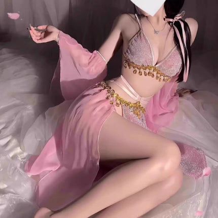 Ancient Style Han Dynasty Sexy Intimates 2025 New Sexy Pajamas Dancer Uniform Passionate Bed Shame Date Collection