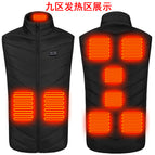 Dual control nine zones] black / 3XL
