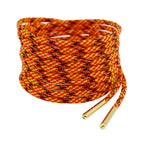 #8635 orange-black-yellow+gold metal head / 60cm [4mm wide, one pair]