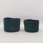 Large size (diameter 16cm high 11cm) / Malachite green