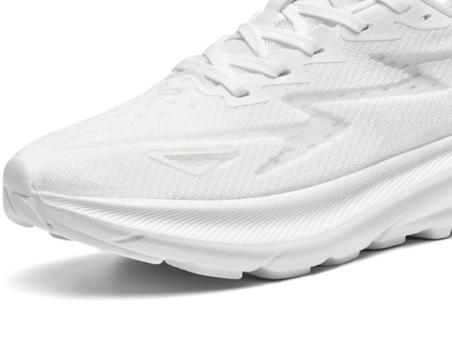 2025 spring sneaker marathon cushioning running shoes mesh breathable ultra light casual shoes fashion low men's shoes