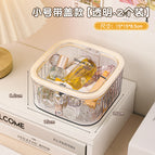 Transparent small size [press the pop-up lid]-cosmetics/miscellaneous/hair accessories and jewelry