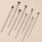 8 gilt makeup brushes [naked brush opp bag]