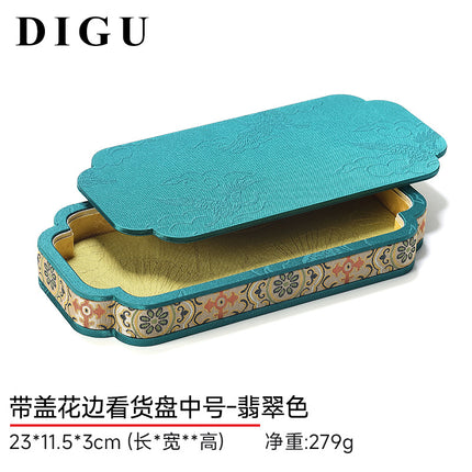 Di Gu Palace Style Jewelry Jewelry Plate Bracelet Necklace Look at Pallet Play Bracelet Storage Plate National Style Display Props