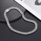Bar Cuban chain silver 20inch(50cm)