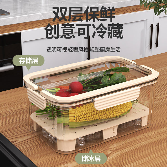 Patent manufacturers portable fresh-keeping box refrigerator fresh-keeping box lunch box outdoor picnic basket snacks fruit storage box